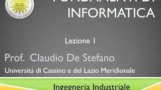 Lezione 1 Fondamenti di Informatica [upl. by Ihcas]