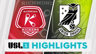 1052024  Richmond Kickers vs Union Omaha  Game Highlights [upl. by Meeker197]