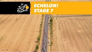 Echelon  Stage 7  Tour de France 2018 [upl. by Lessig171]