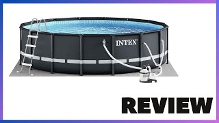 INTEX Ultra XTR Round Above Ground Pool Set Review [upl. by Lindell]