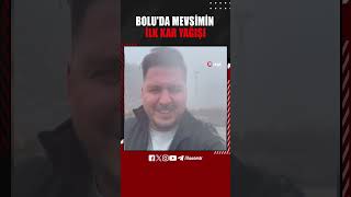 Boluda mevsimin ilk kar yağışı [upl. by Alice132]