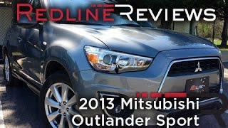 2013 Mitsubishi Outlander Sport – Redline Review [upl. by Yhtur]