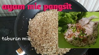 Ayam taburan mie pangsitenak mudahvlog52 [upl. by Eseila]