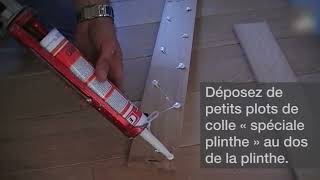 Comment coller des plinthes facilement [upl. by Rondon]