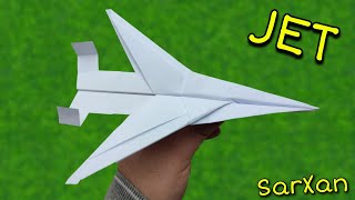 Kağıttan Jet Uçak Yapımı  Kağıttan Savaş Uçağı Yapımı  Origami Jet Uçak [upl. by Sande600]