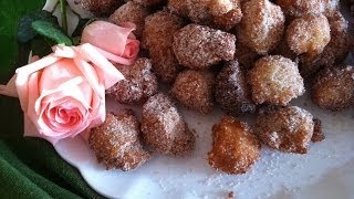 Rezept MiniKrapfen selber machen für Karneval [upl. by Eneirda]