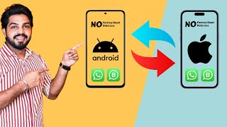 How to transfer WhatsApp from Android to iPhone  iPhone to Android  Android to Android  2024 [upl. by Irreg836]