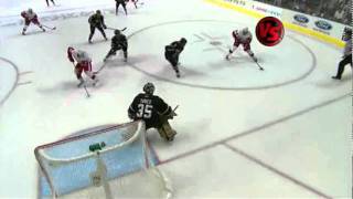 Pavel Datsyuk Hat Trick Game 3 2008  Dallas [upl. by Dickenson]