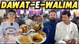 DAWATEWALIMA  MUSLIM SHADI KA KHANA  SEELAMPUR SHAHDARA MUSLIM WEDDING  WEDDING FOODS [upl. by Attey]