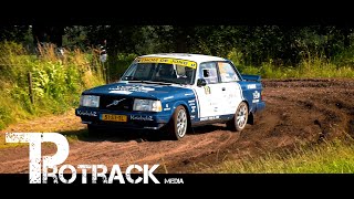 Vechtdal Rally 2024  Thom de Jong  Sjoerd Weernink 83 Volvo 240 Turbo [upl. by Blackmore994]