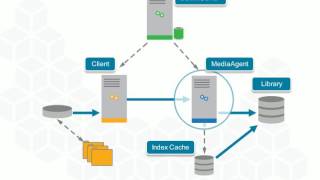 Commvault Simpana v11  Backup Job Flow [upl. by Anad]