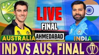 India vs Australia Live World Cup Final Match Score  Live Cricket Match Today IND vs AUS [upl. by Adanama]