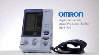 Omron Digital Automatic Blood Pressure Monitor HEM907 [upl. by Attenwahs]