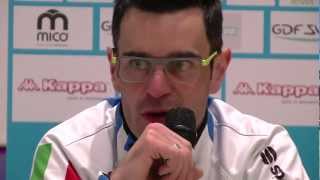 Fiemme 2013  Exclusive pressconference  Pietro Piller Cottrer retires from competitions [upl. by Nahsar]