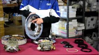 How to choose the correct air cleaner for your carburetor video [upl. by Yenduhc]