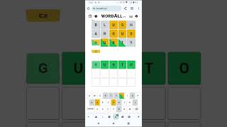 Find ALL the Wordle answers WordALL puzzle for 12 Nov 24 wordlepuzzle speedsolving [upl. by Mercedes]