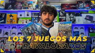 LOS 7 JUEGOS MÁS INFRAVALORADOS DE PLAYSTATION 🎮 [upl. by Kathryne]