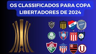 times classificados para a libertadores 2024 [upl. by Ziza513]