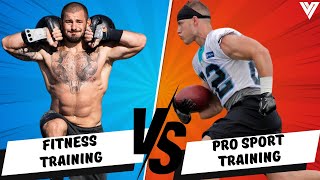 High Level Fitness Training vs Proffessional Sport Training [upl. by Derwin334]