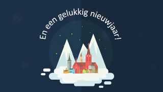 Gratis KerstkaartAnimatie in PowerPoint  PPT Solutions [upl. by Notnil]