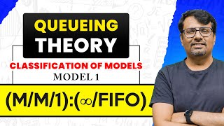 Queueing Theory  Types of Models  Model  1 by GP Sir [upl. by Adnof479]