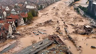 Now in Menorca Spain An unprecedented flood destroy Es Mercadal [upl. by Piefer]