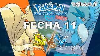 FUEGO vs HIELO NINETALES vs ARTICUNO Liga Pokémon de KANTO [upl. by Vanden]