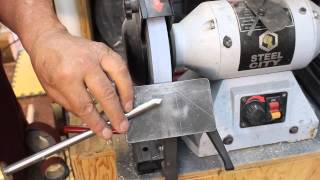 Sharpening a Bowl gouge with Sweptback Wings Woodturning and Sharpening [upl. by Sierra434]