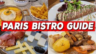 COMPLETE Paris Restaurant Guide 36 Bistros [upl. by Pascasia]