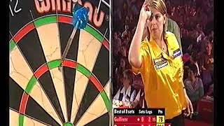 Gulliver vs Bywaters Darts Ladies World Championship 2006 Semi Final Gulliver vs Bywaters [upl. by Lu]