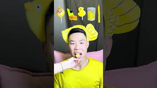 💛🍋🥧🎧ASMR Yellowthemed Mukbang  Perfect for Sleepimmersive asmr asmrsounds [upl. by Annairoc]