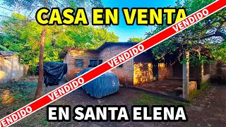 SE VENDE CASA con AMPLIO TERRENO en SANTA ELENA Usulutan El Salvador [upl. by Simonsen]