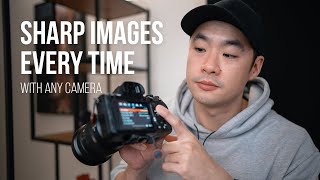 How To Get Super Sharp Photos Every Time With Any Camera [upl. by Eilrebmik620]