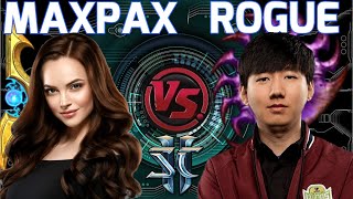 Starcraft 2 MaxPax P v Rogue Z High Def ASUS ROG Group A [upl. by Sibylla385]