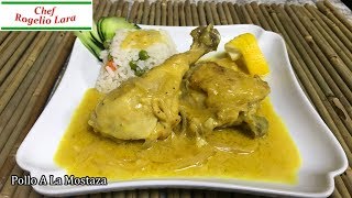 Cómo Hacer Pollo A La Mostaza Receta Deliciosa [upl. by Noirad]