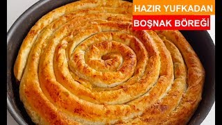 YİYEN HERKES EL AÇMASI SANIYOR  HAZIR YUFKADAN BOŞNAK BÖREĞİ [upl. by Prowel80]