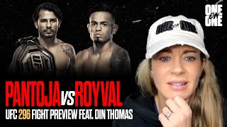 Pantoja vs Royval UFC 296 Preview  Laura Sanko amp Din Thomas [upl. by Ocire286]