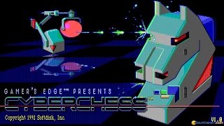 Cyberchess gameplay PC Game 1992 [upl. by Blen681]