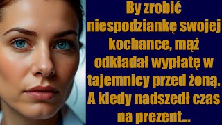 By zrobić niespodziankę swojej kochance mąż odkładał wypłatę w tajemnicy przed żoną A kiedy [upl. by Eislek]