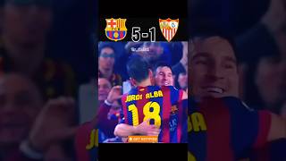 Barcelona 5 x 1 Sevilla Messi HatTrick La Liga Extended Goals amp Highlights HD [upl. by Sesom]