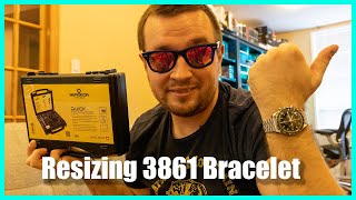 Resizing the Bracelet on the OMEGA Speedmaster Professional 3861 [upl. by Razal]