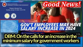 GOOD NEWS DBM ON TEACHERS SALARY INCREASE FOR 2024 [upl. by Selway]