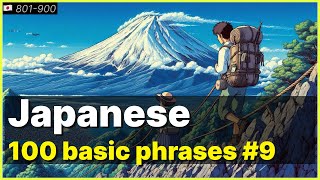 Master 100 Essential Japanese Phrases for Beginners  Speak Japanese with Confidence 9  801900 [upl. by Larina]