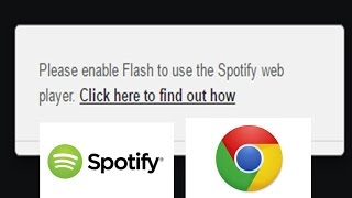 Flash Spotify error Chrome [upl. by Baram87]