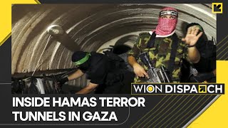 IsraelPalestine war Palestinian tunnel warfare in Gaza strip  WION Dispatch [upl. by Claudius]