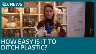 Step inside a plasticfree supermarket  ITV News [upl. by Adnauqaj]