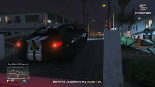 GTA V  Online GTATORONTOCITY  Lampadati Cinquemila The Gangbanger Robbery PS5 4k [upl. by Aicnarf]