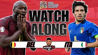 België 01 Italië Live  UEFA Nations League  Watch Along [upl. by Anitreb]