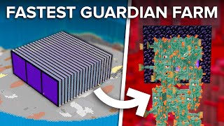 How To Build a 600000 Items Perh Guardian Farm in Minecraft [upl. by Ecerahs]