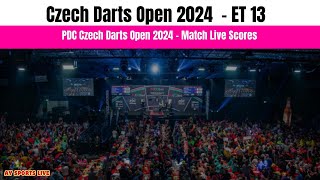 Czech Darts Open 2024  Darts Live Score Updated amp Commentary [upl. by Doak]